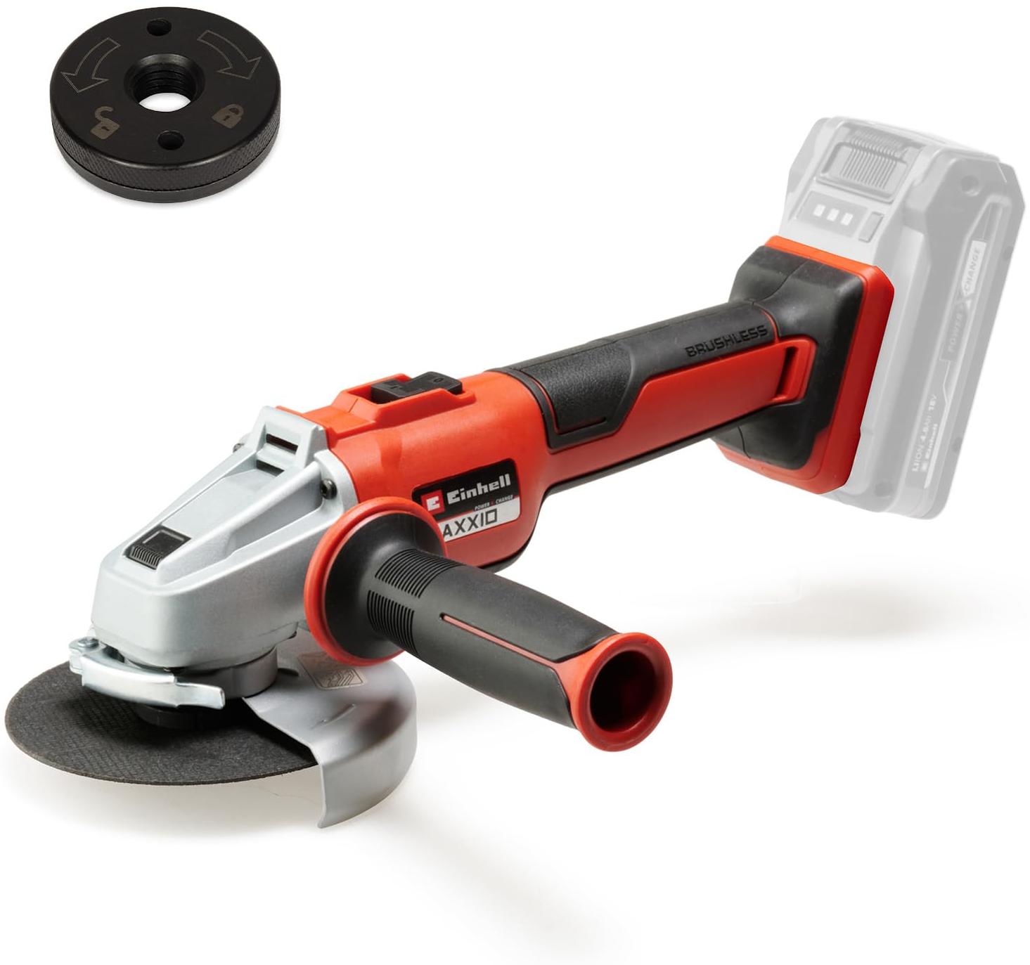 Einhell meuleuse einhell 18.0 V 700 W sans batterie sans fil 2.5 Ah