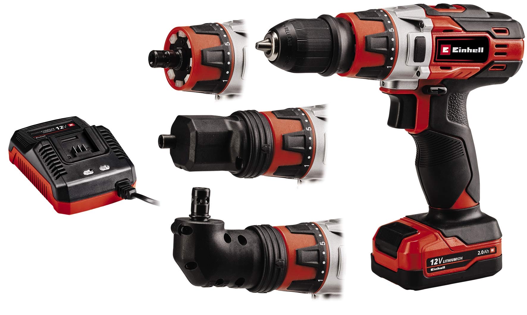 Einhell perceuse einhell visseuse te-cd 12 12.0 V avec batterie 2.0 Ah 1.0 sans coffret