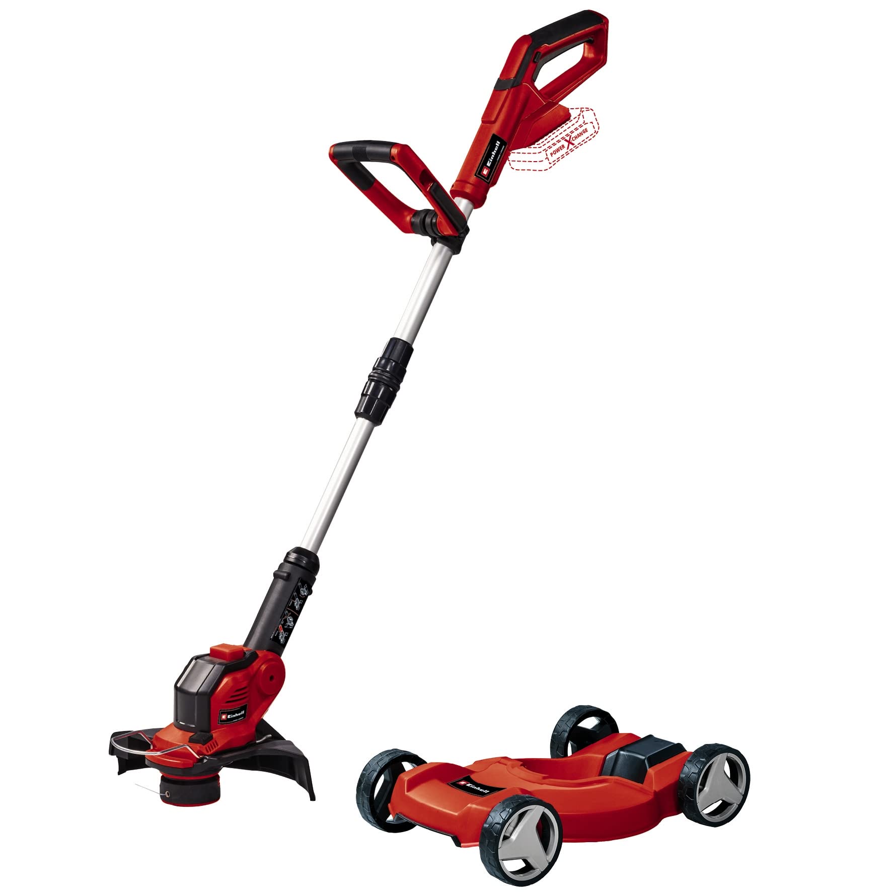 Einhell Tondeuse à gazon sans fil GE-CT 18/28 Li TC - Solo