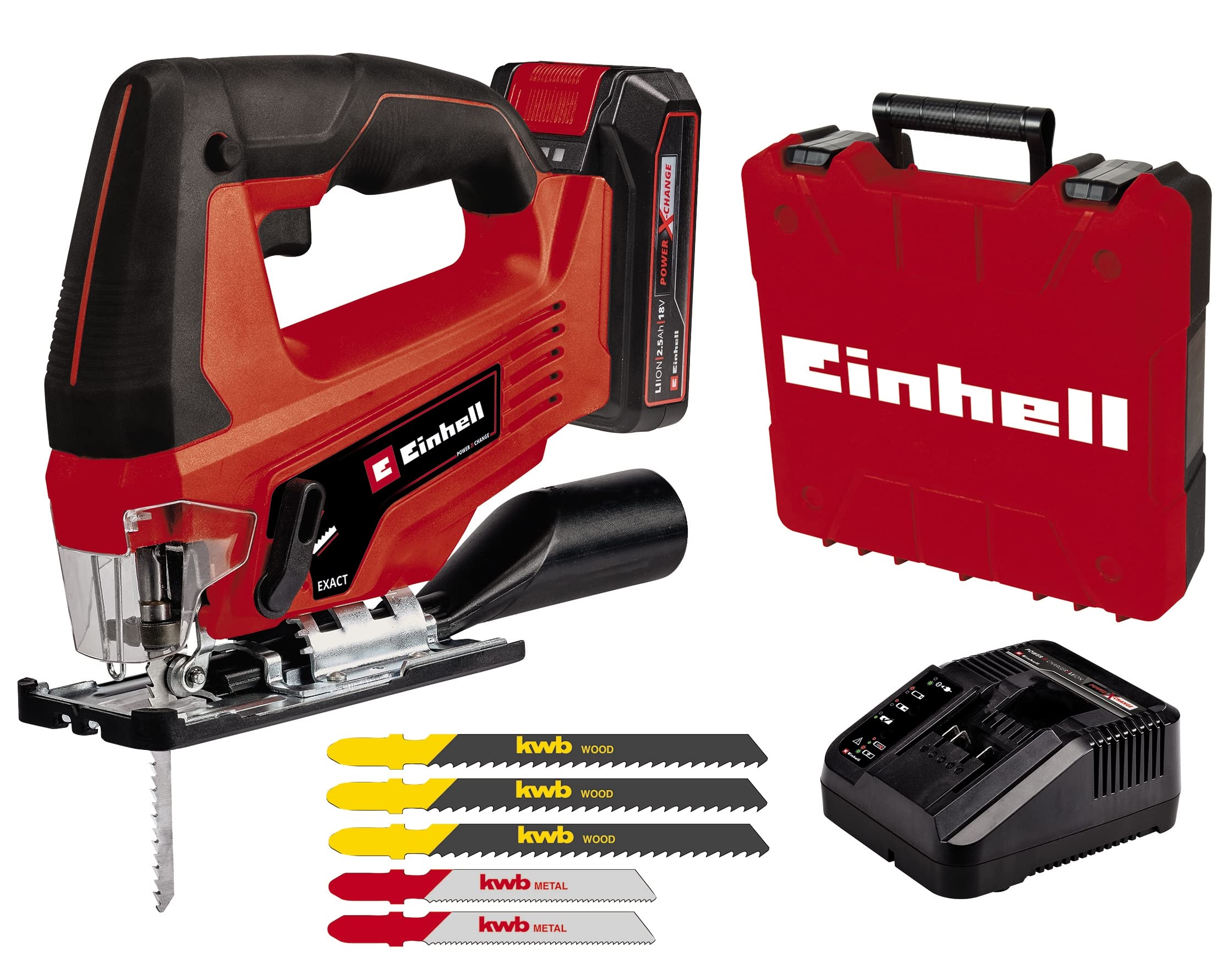 Einhell Power X-Change Akku-Stichsäge TC-JS 18 Li