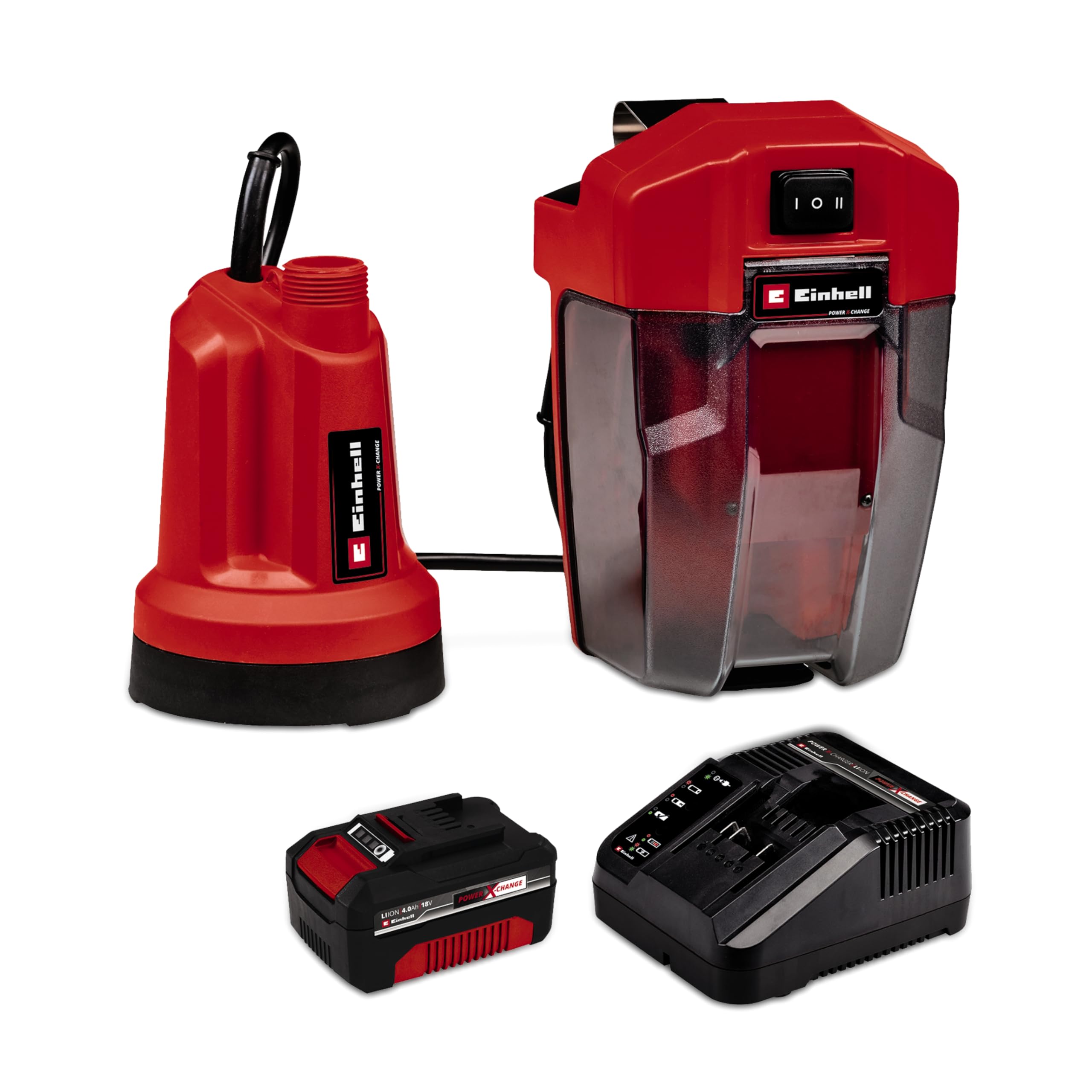 Einhell Akku-Klarwasserpumpe GE-SP 18 LL Li