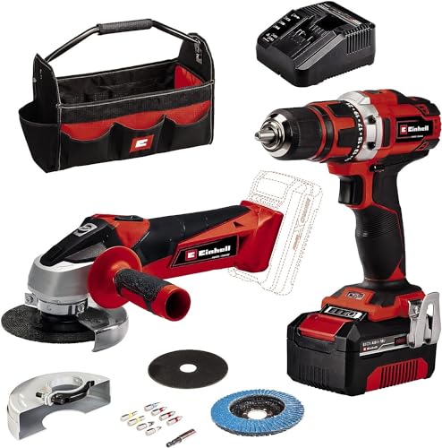 Einhell perceuse einhell visseuse Te-cd 18/40 18.0 V avec batterie 4 1.0 sans coffret