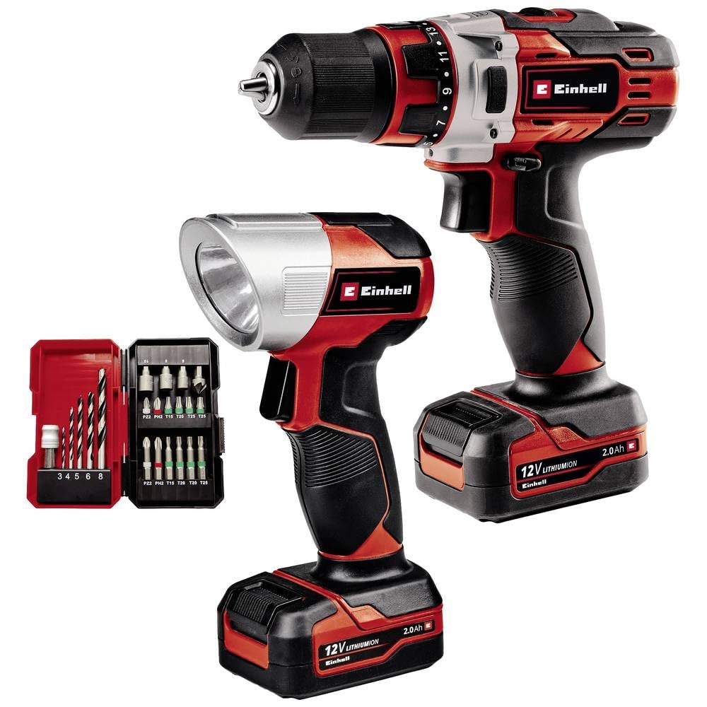 Einhell Akku-Bohrschrauber TE-CD 12/1 +22+CL