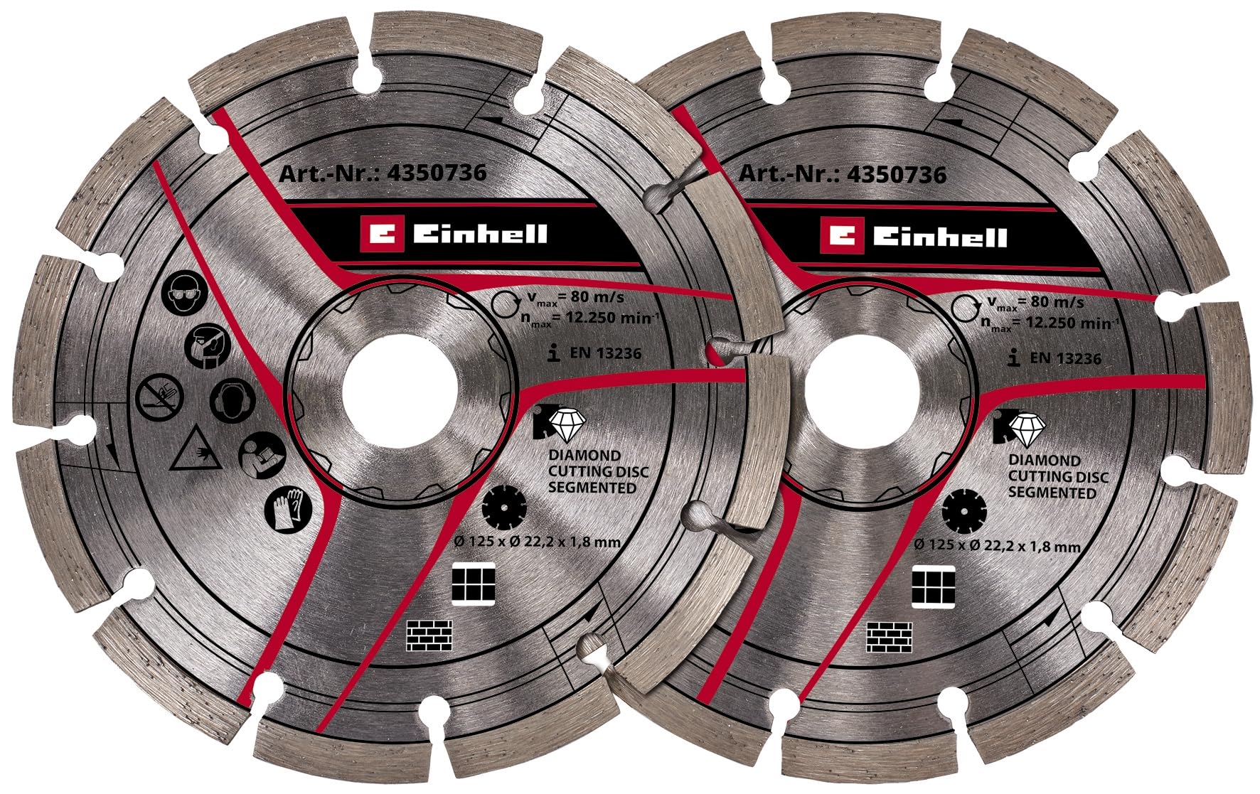 Einhell Diamant-Trennscheiben 4350736
