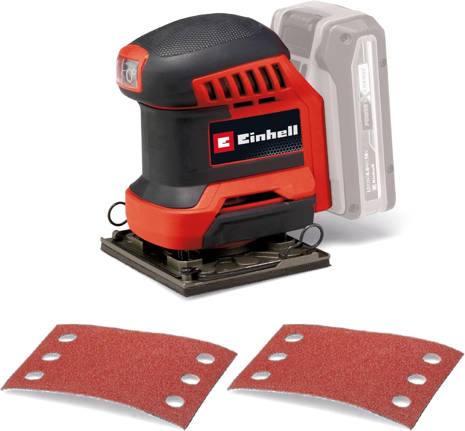 Einhell Power X-Change Akku-Faust-Schwingschleifer TE-OS 18/113 Li-Solo