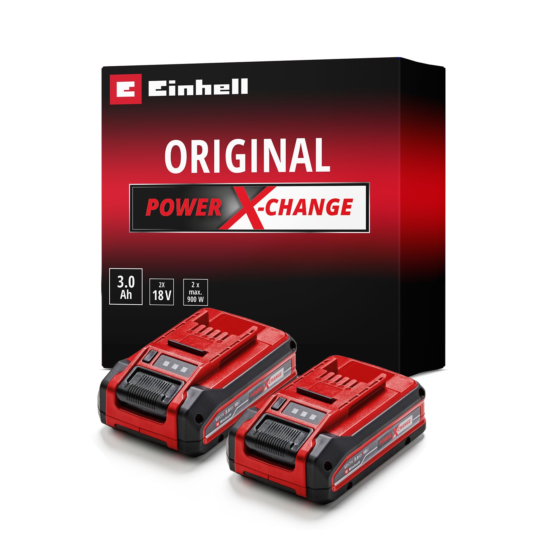 Einhell Batterie Power-X-Change Plus TWIN-PACK 18Volt 3