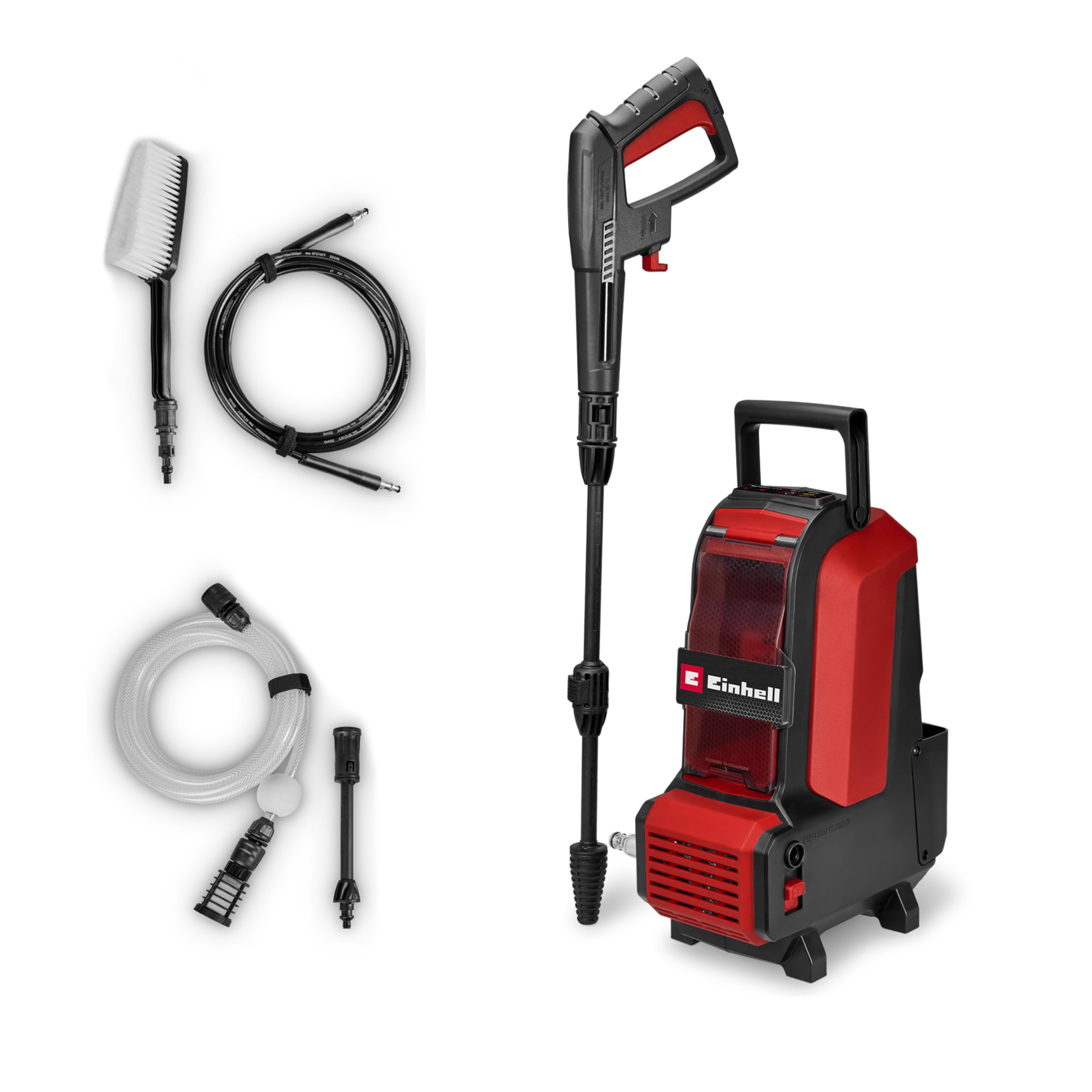Einhell Akku-Hochdruckreiniger HYPRESSO 36/105 (rot/schwarz