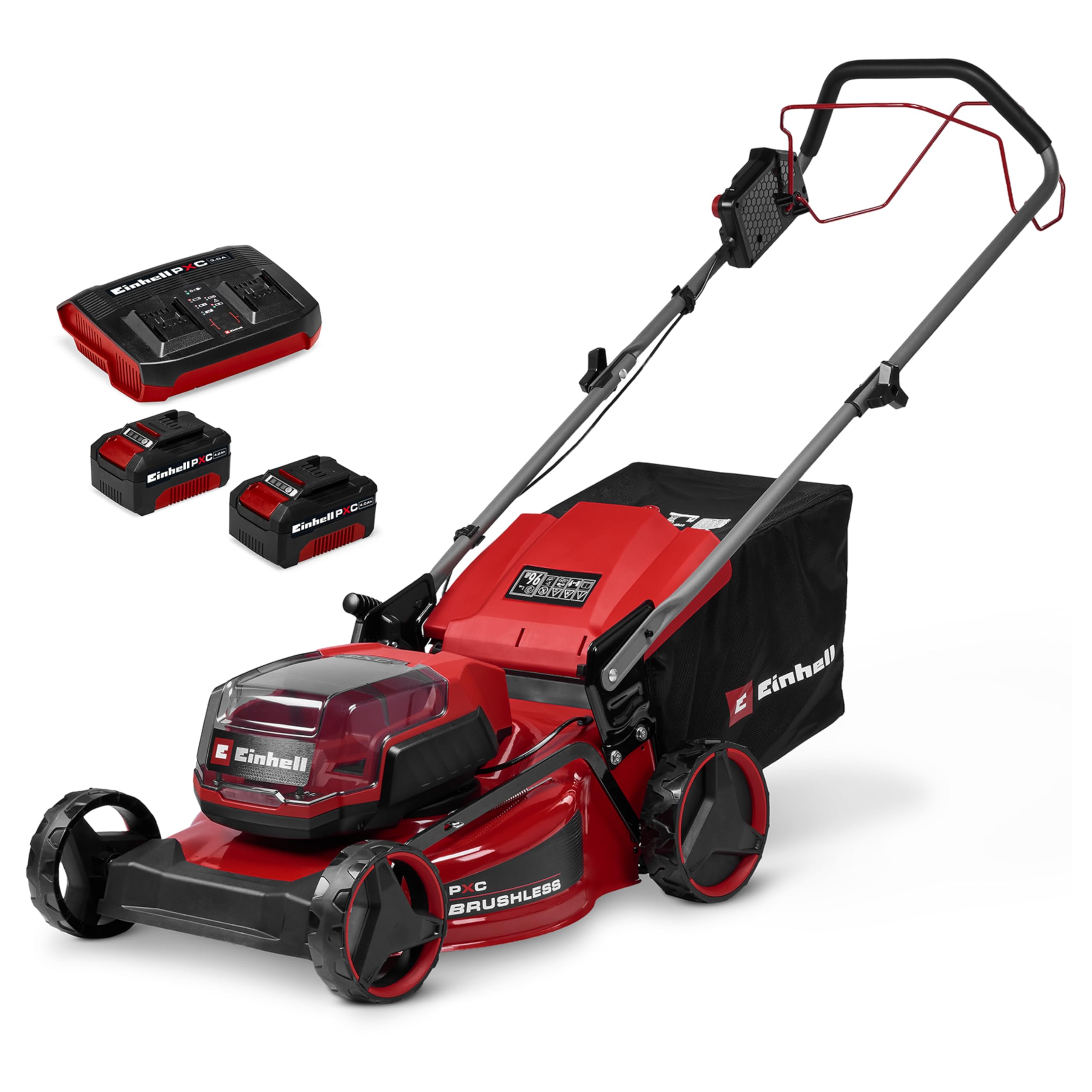 Einhell Tondeuse à gazon sans fil sur batterie 80 mm GC-CM 36/46 S Li BL