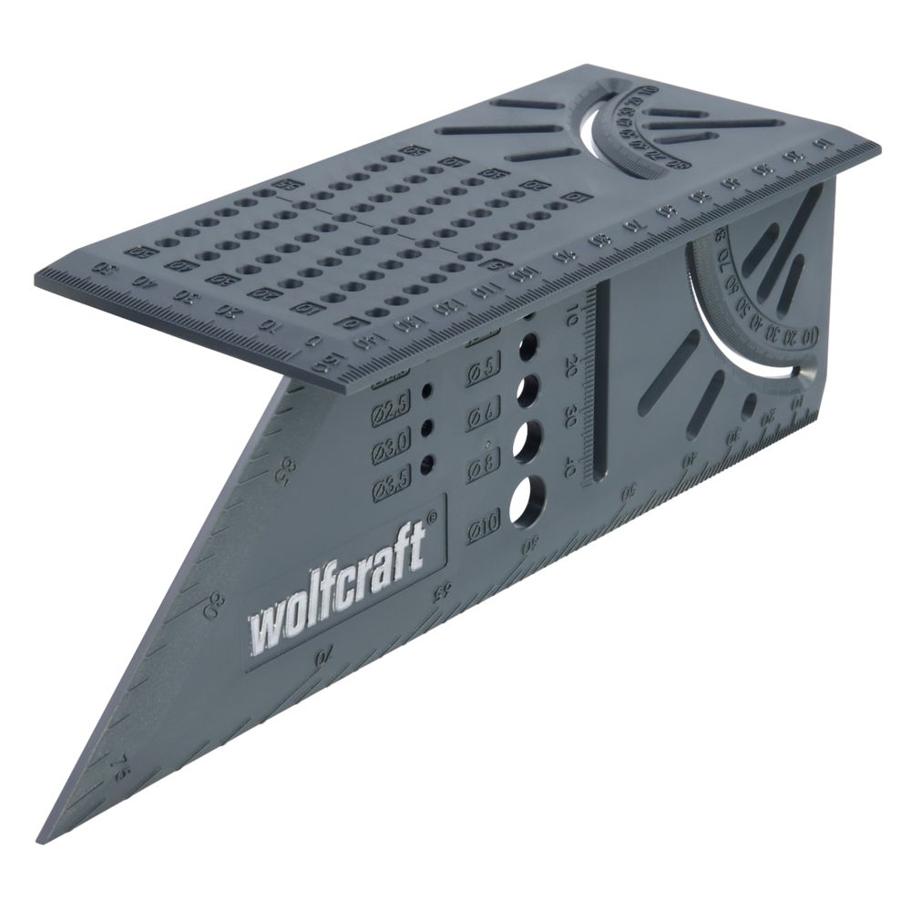 Wolfcraft Equerre 3D Wolfcraft plastique 275mm x 66mm