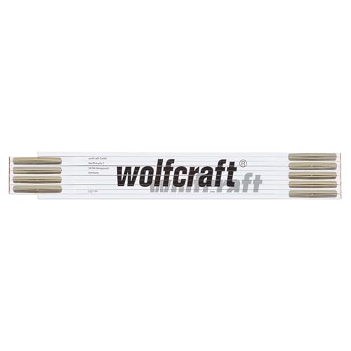 Wolfcraft Mètre pliant bois de hêtre 2m