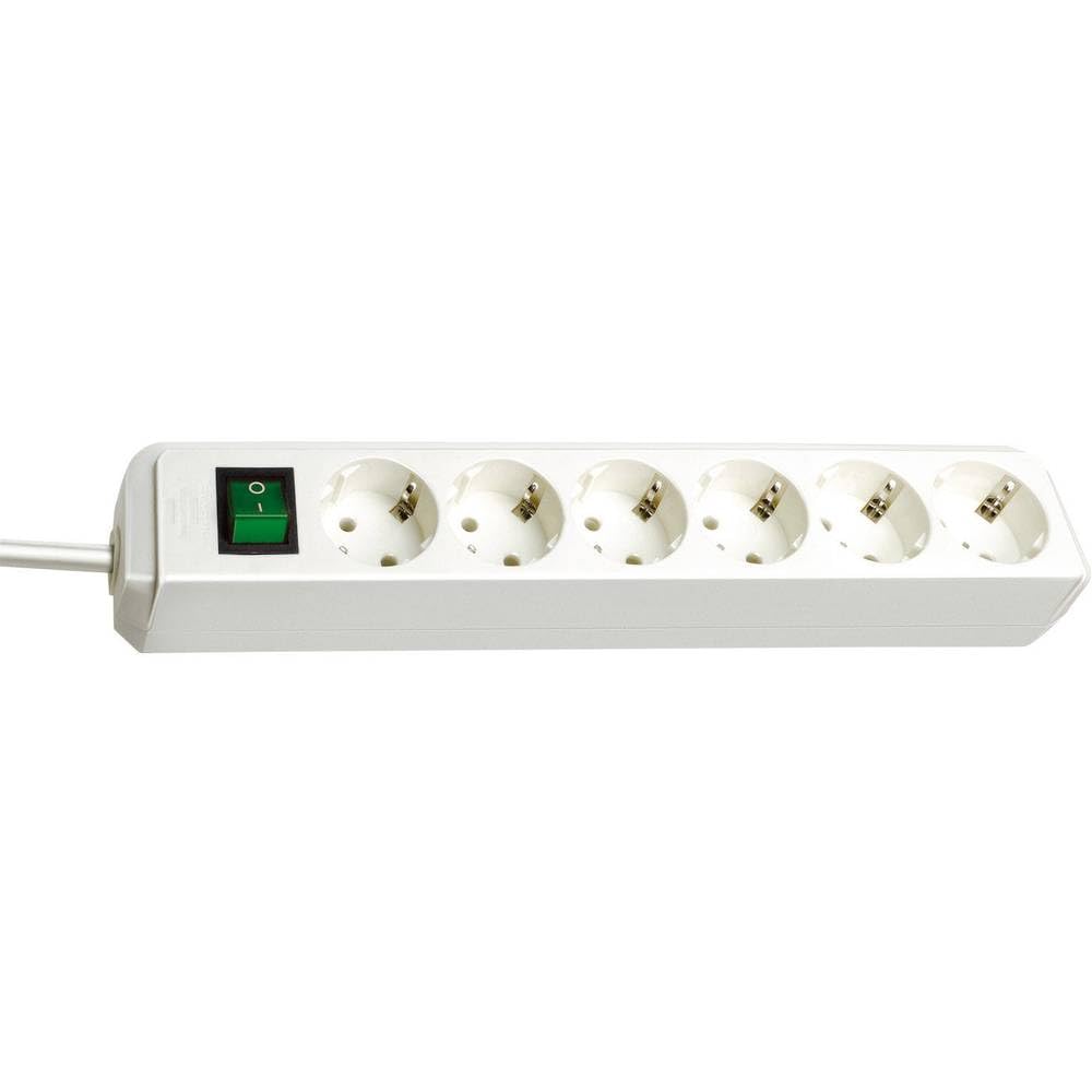 Brennenstuhl Eco-Line Steckdosenleiste 6-fach