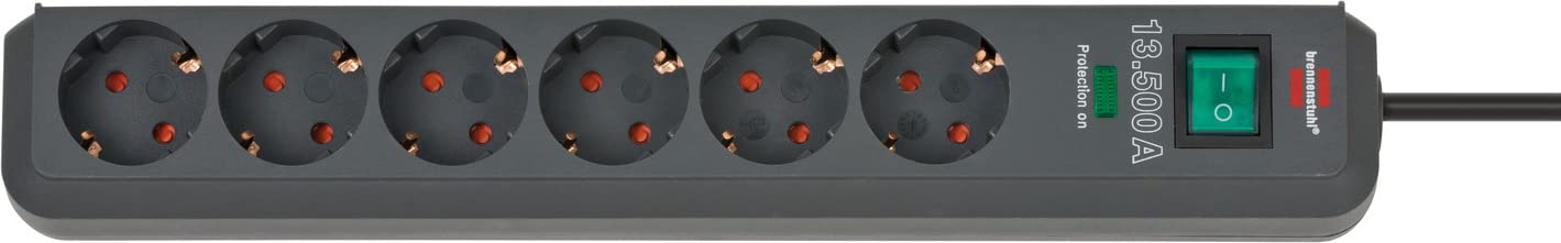Brennenstuhl Eco-Line Steckdosenleiste 6-fach