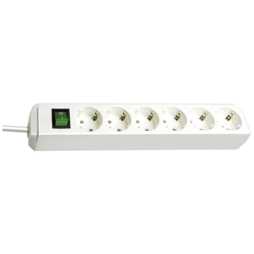 Brennenstuhl Eco-Line Steckdosenleiste 6-fach