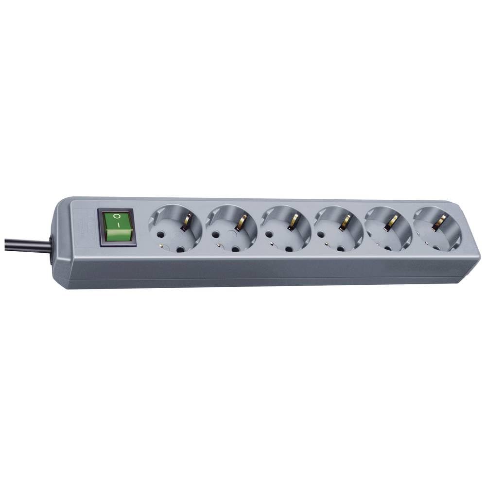 Brennenstuhl Eco-Line Steckdosenleiste 6-fach