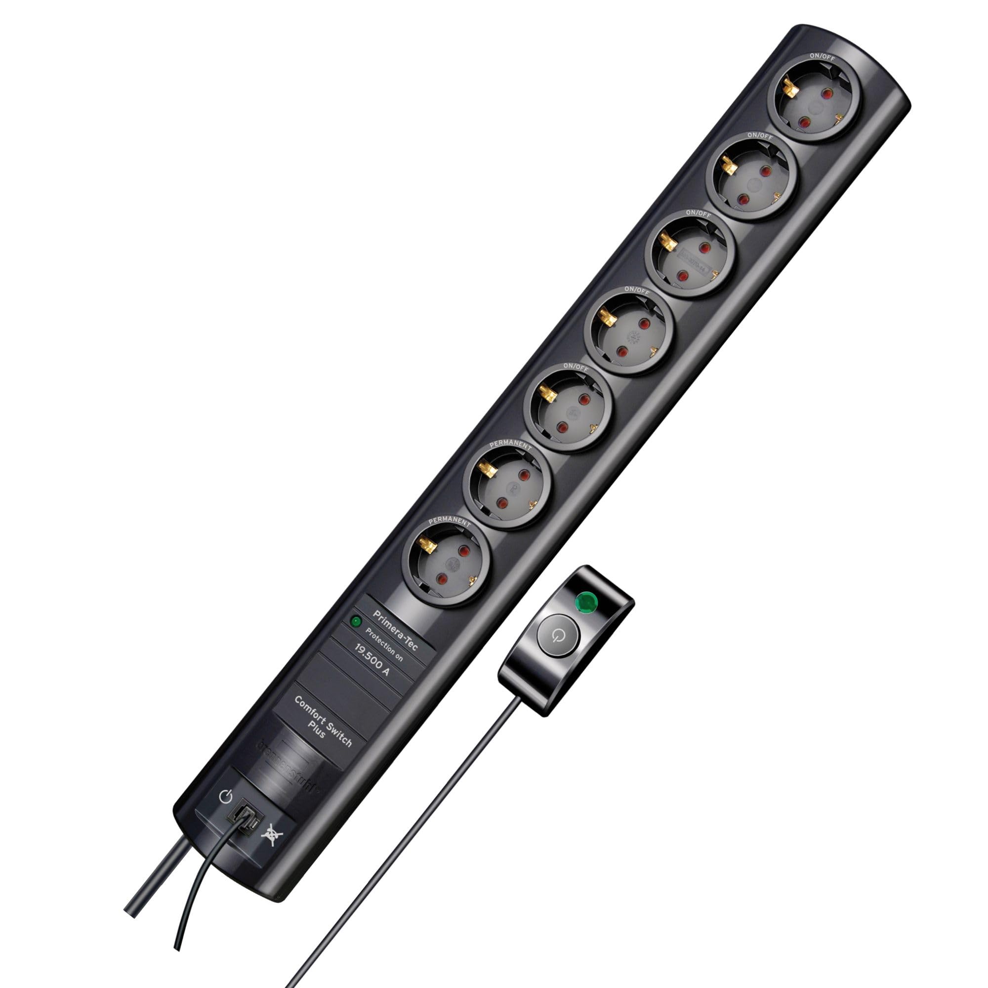Brennenstuhl Primera-Tec Steckdosenleiste Comfort Switch Plus 7-fach