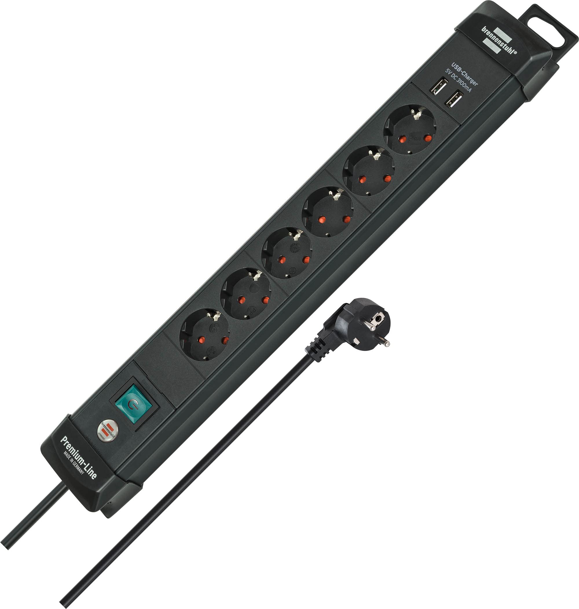 Brennenstuhl Premium-Line Steckdosenleiste 6-fach