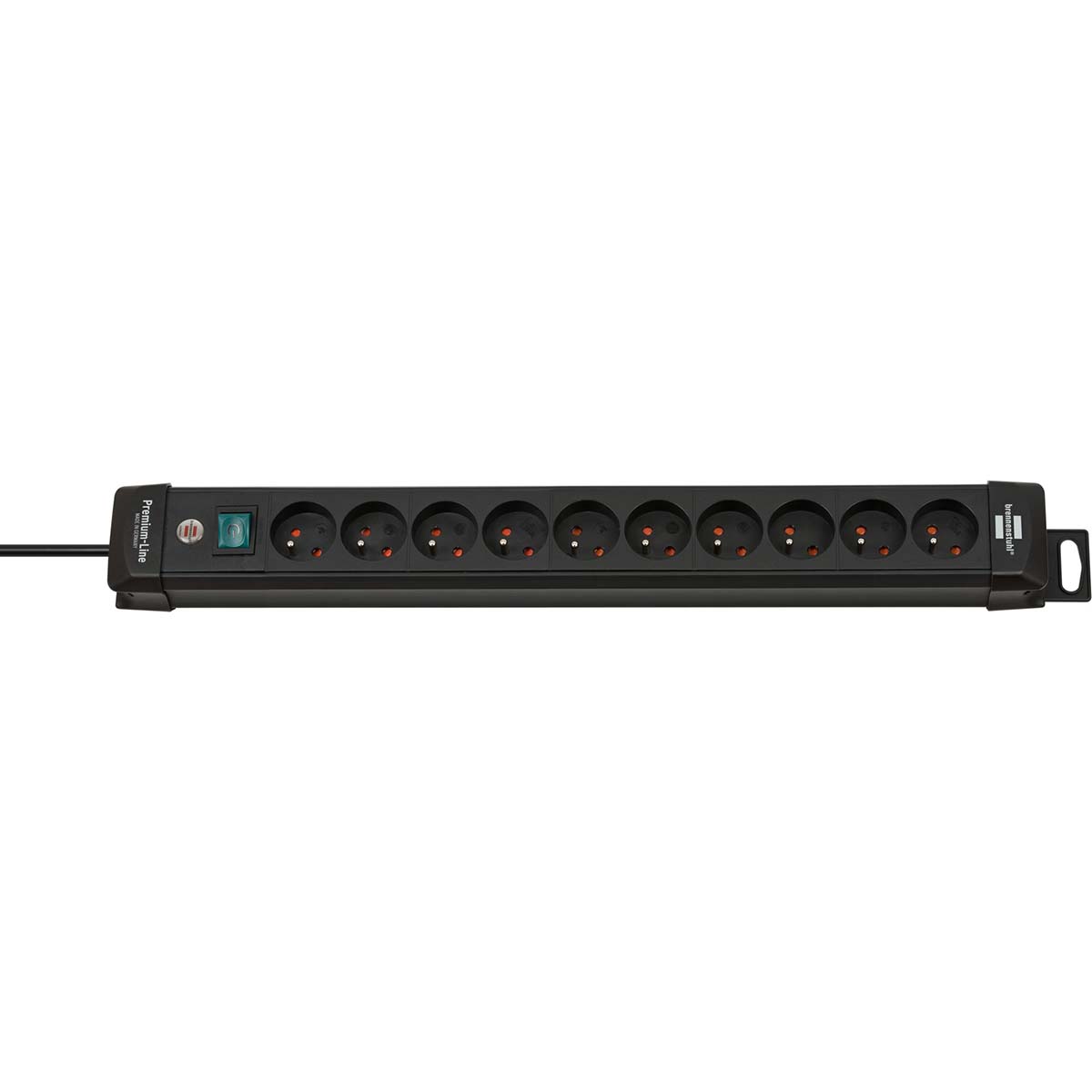 Brennenstuhl Multiprise Premium-Line 10 prises noir 3,00 m H05VV-F 3G1,5 TYPE E