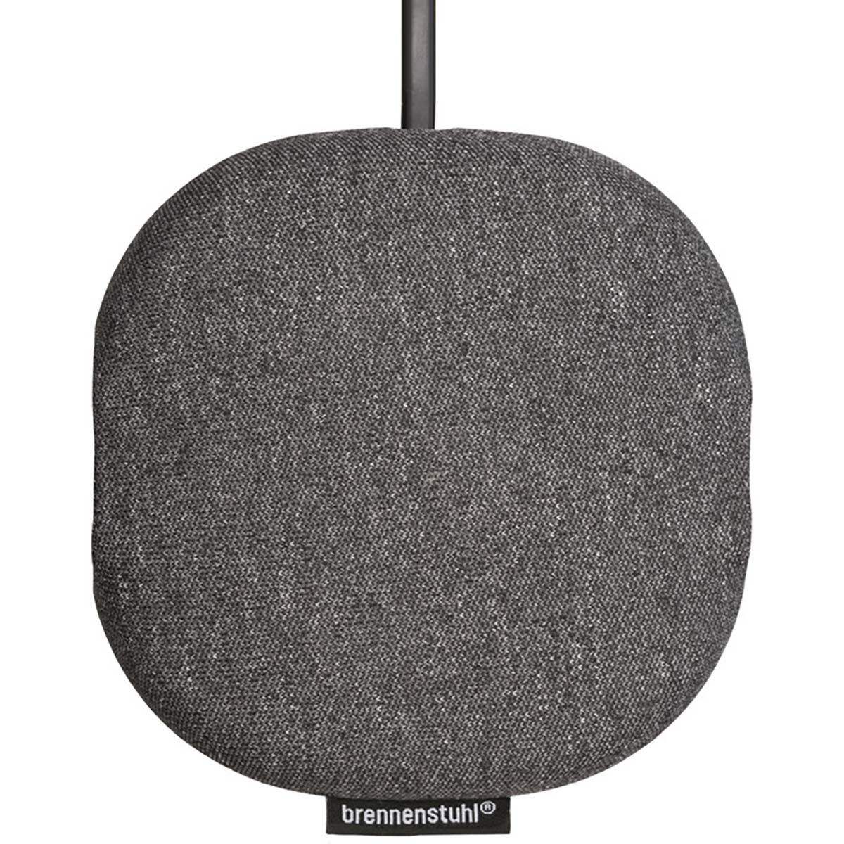 Brennenstuhl Station de charge Estilo avec surface textile (prise de meuble avec 1x prise Euro et 2x chargeur USB, y compris attaches de câble Velcro)