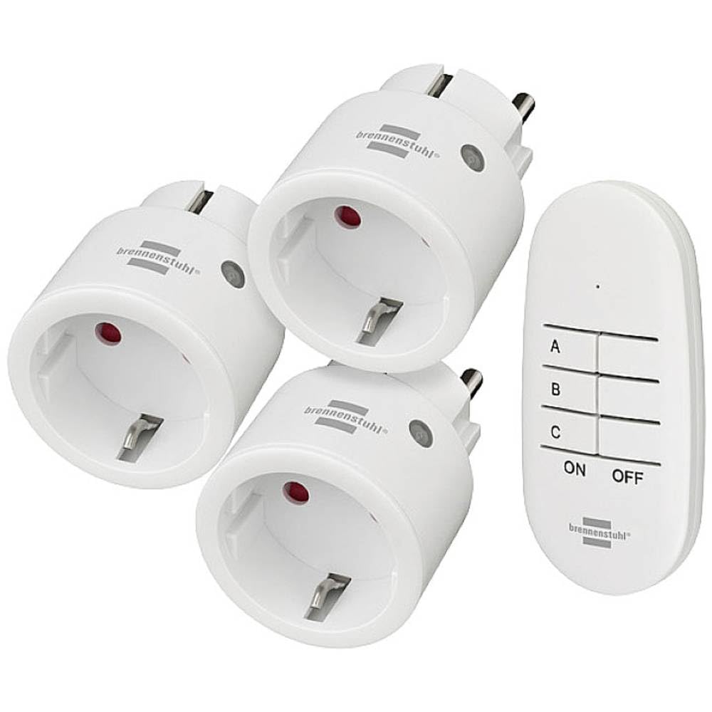 Brennenstuhl Comfort-Line Funk-Set Mini 3+1