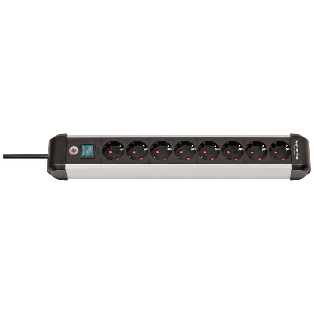 Brennenstuhl Premium-Alu-Line Steckdosenleiste 8-fach
