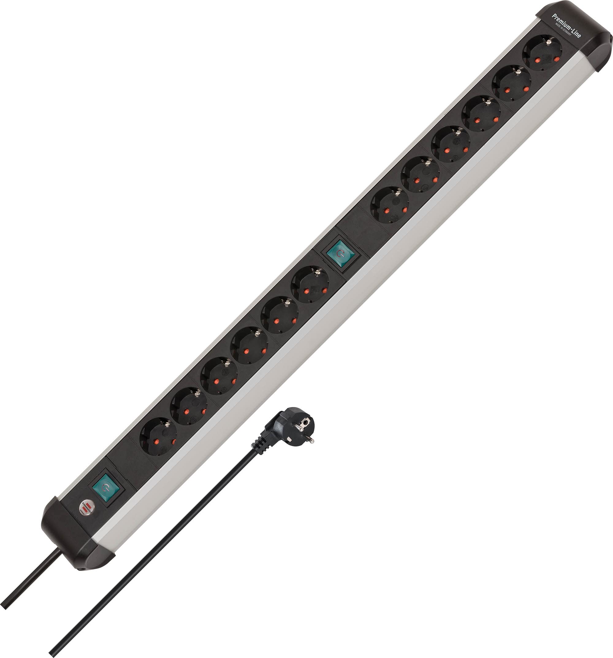 Brennenstuhl Premium-Alu-Line Steckdosenleiste 12-fach