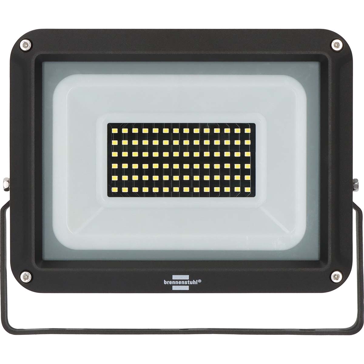 Brennenstuhl Projecteur LED JARO 7060 / Projecteur LED 50W pour une utilisation extérieure (LED Outdoor Light pour montage mural, avec 5800lm, en aluminium de haute qualité, IP65)