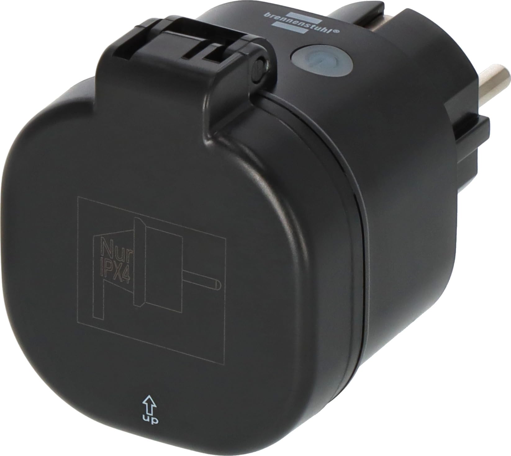 Brennenstuhl Connect WiFi Steckdose WA 3600 XS03 Outdoor (schwarz