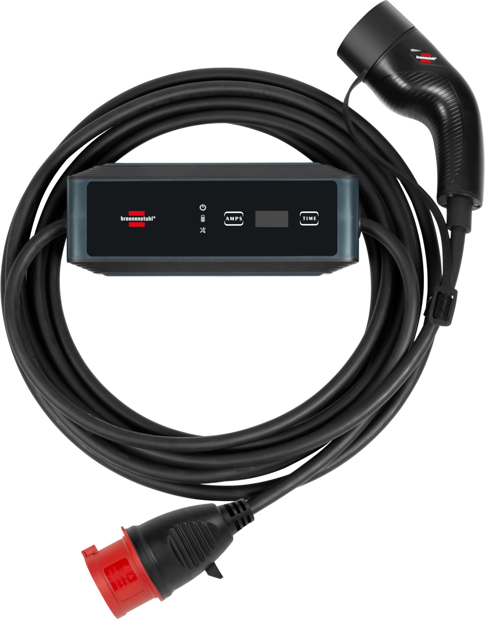 Brennenstuhl Tragbares EV Ladegerät Typ 2 CEE 11kW mit 8m Ka