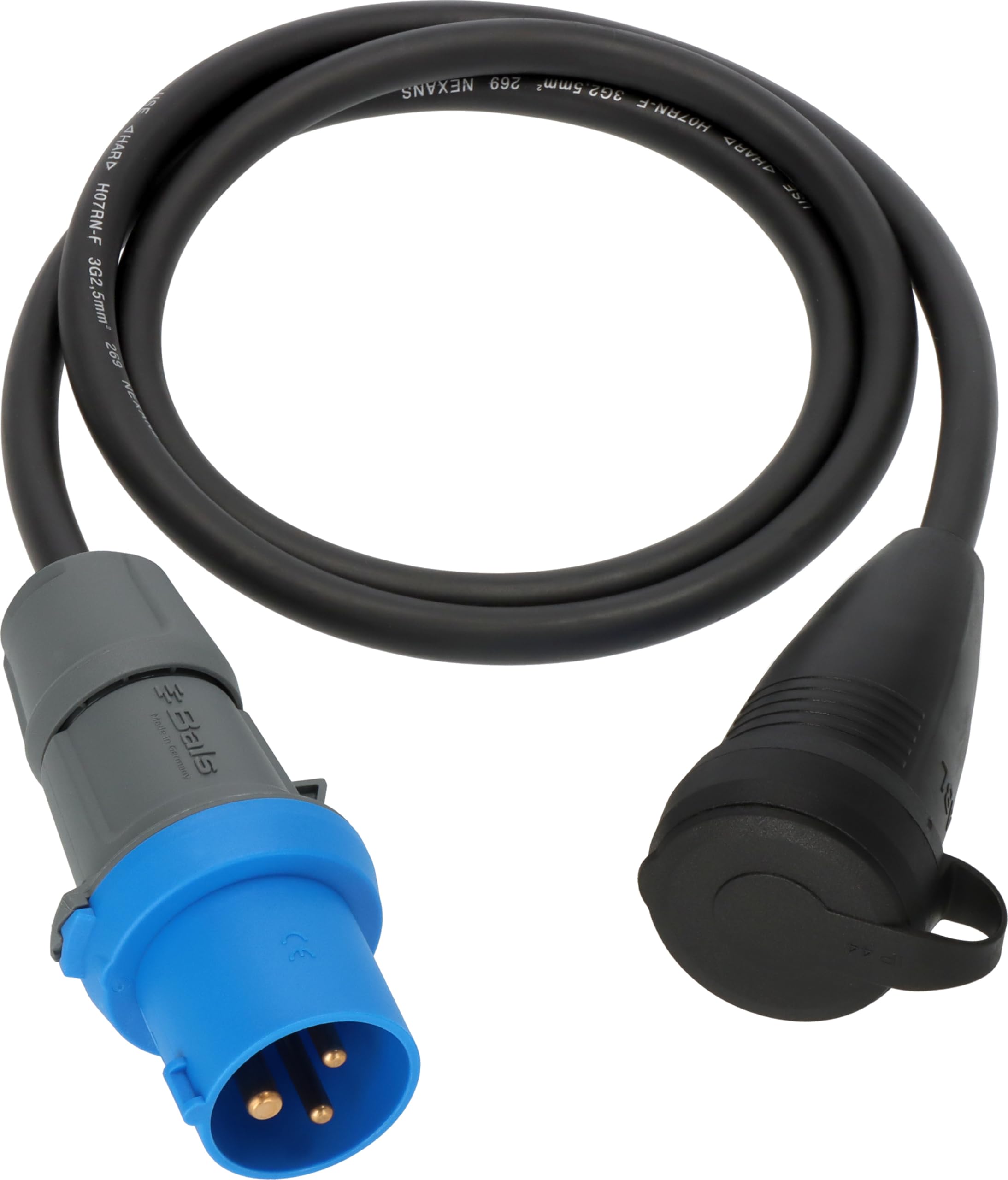 Brennenstuhl Adapter Leitung 1,5m CEE Stecker/Schuko Kupplun
