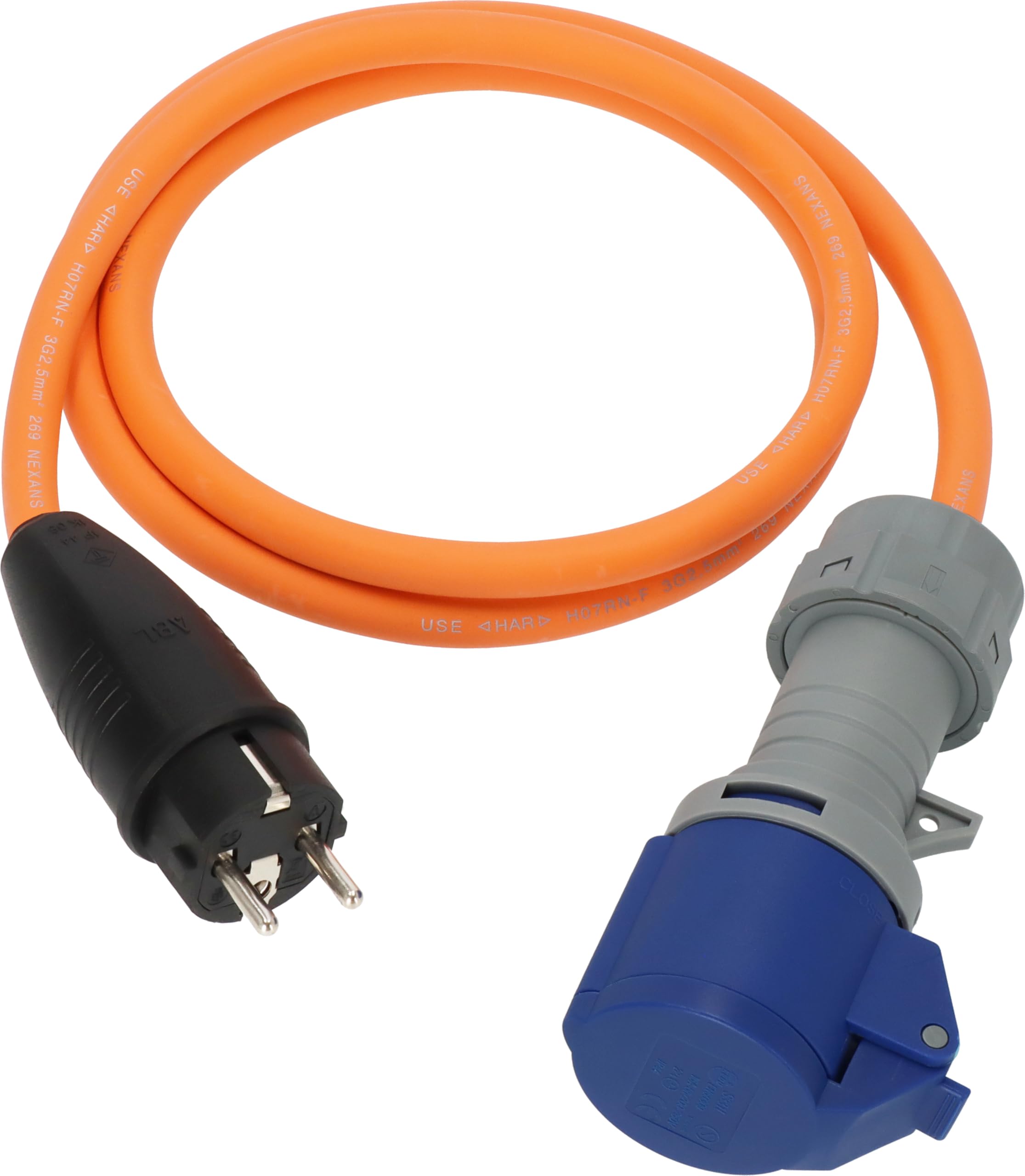 Brennenstuhl Adapter 1,5m Schuko / CEE Kupplung Ber.Anzeige