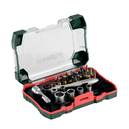 Metabo Coffret 26 pièces embouts et douilles