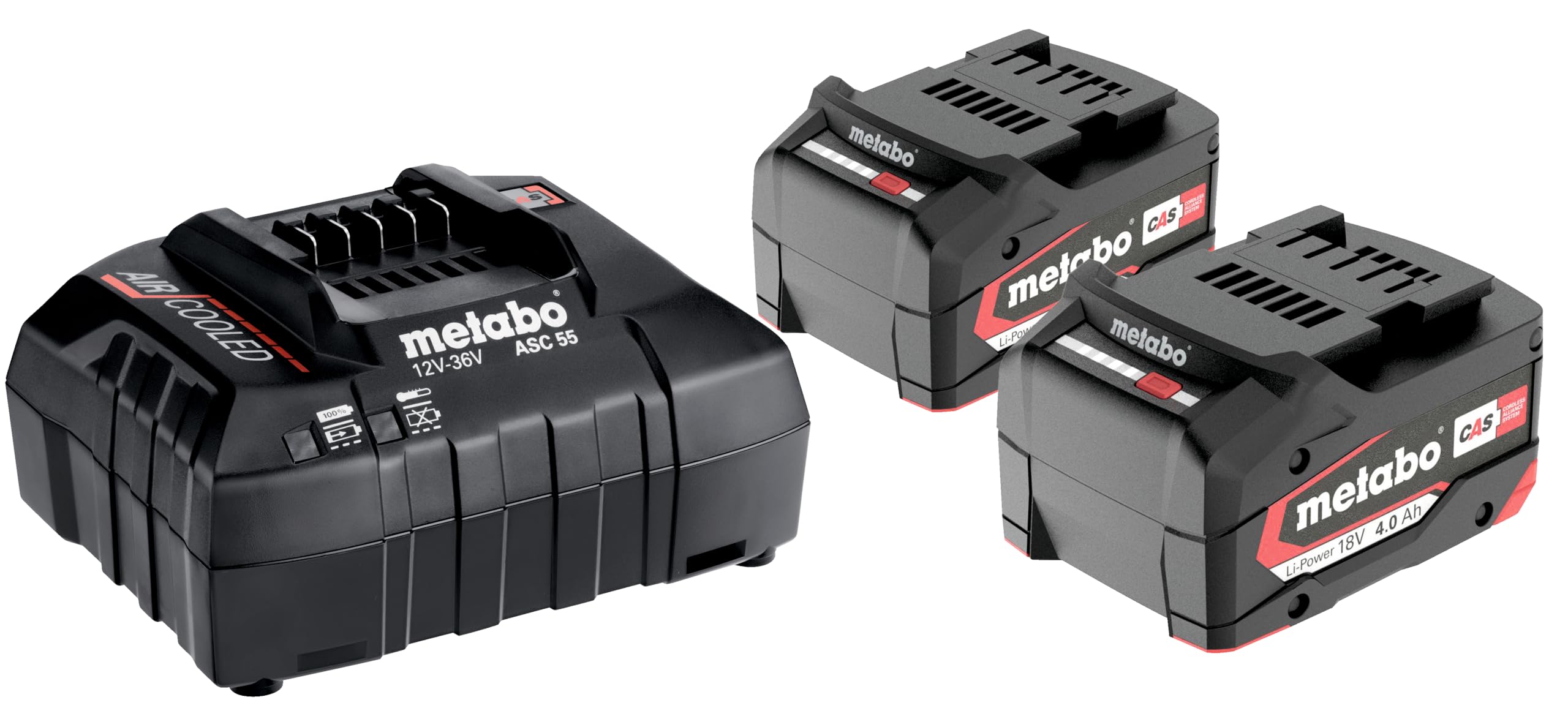 Metabo Batterie + chargeur ASC 55 18V