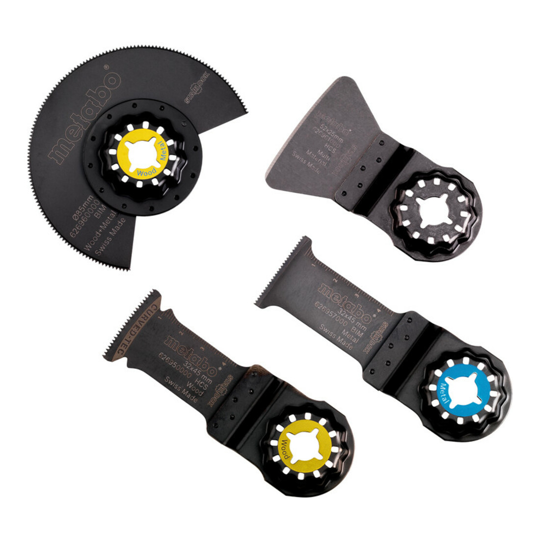 Metabo Set d'aménagement intérieur pour outil multifonctions, 4 pièces