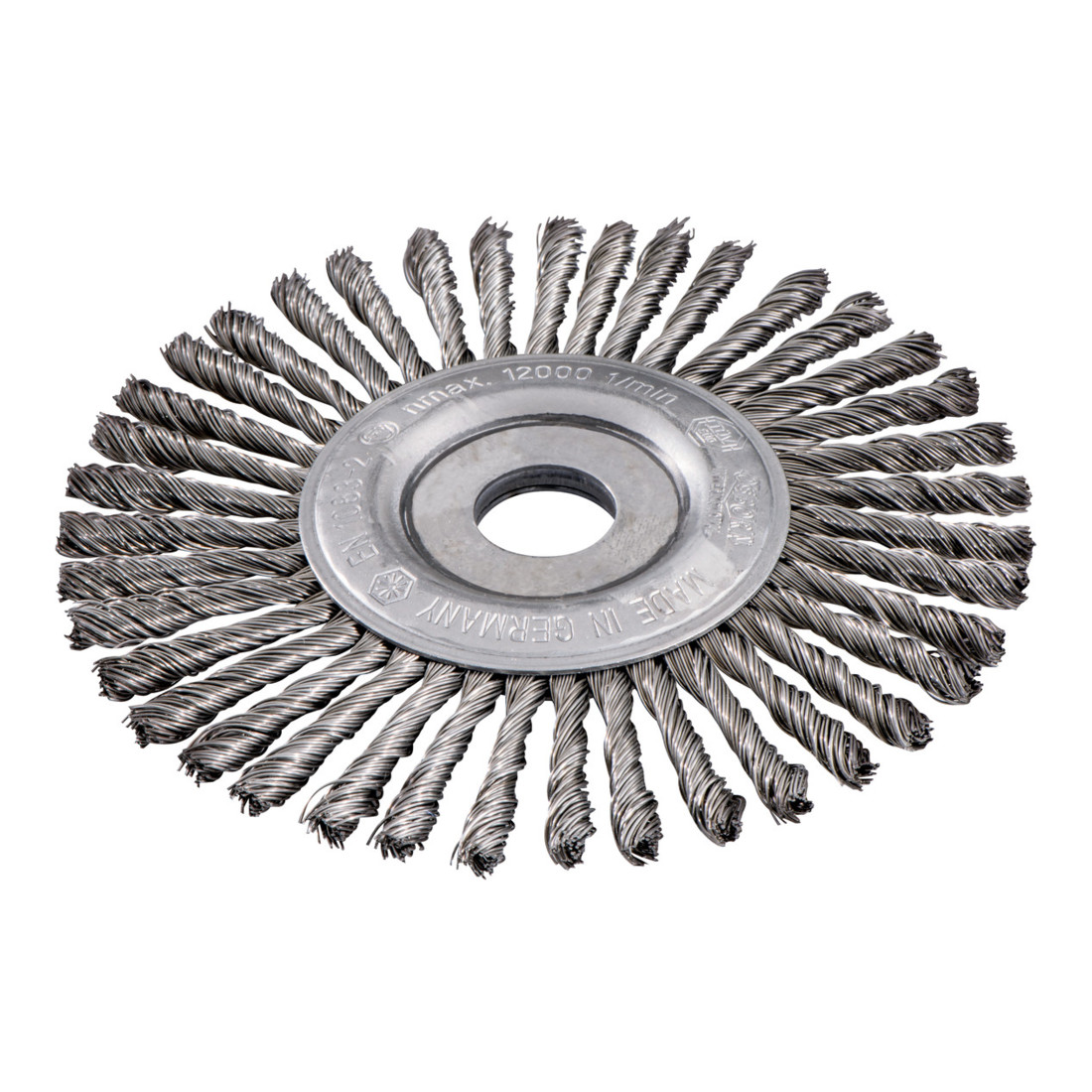 Metabo Brosse ronde 125x0,5x6 /22,23 mm, acier, torsadé metabo