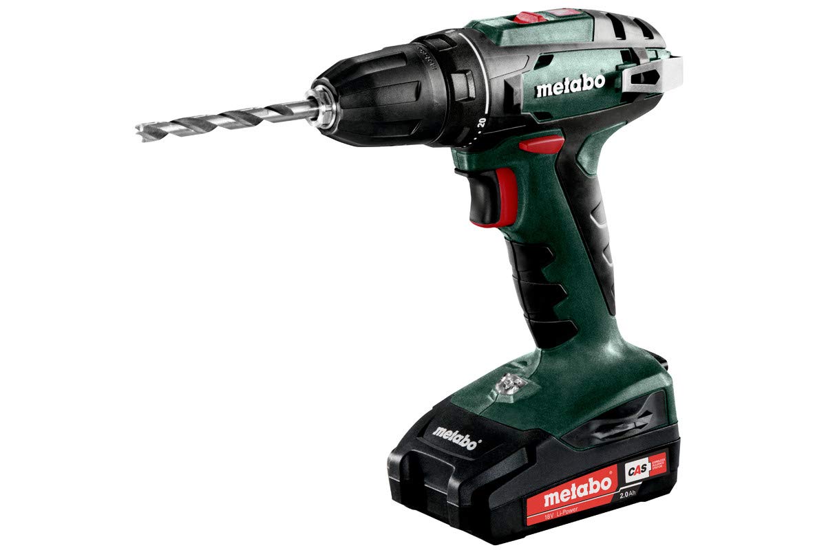 Metabo perceuse visseuse BS 18 18.0 V avec batterie 2 2 sans coffret