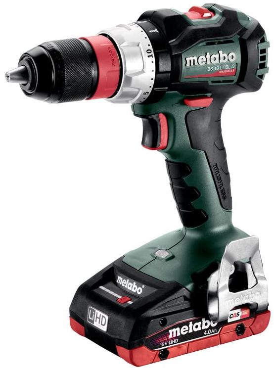 Metabo perceuse metabo visseuse 602334800 18.0 V avec batterie 4.0 Ah 2.0 sans coffret