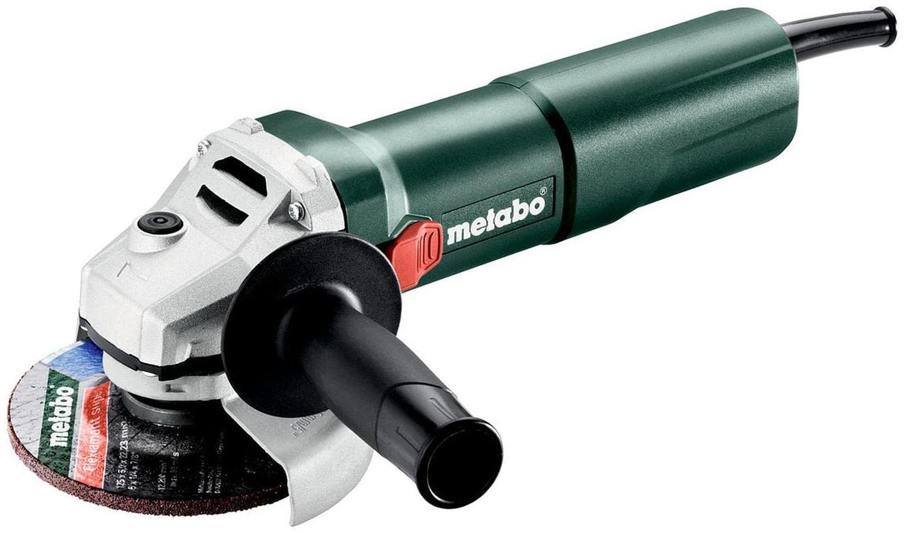 Metabo meuleuse metabo W 1100-125 230.0 V 1100 W sans batterie avec fil