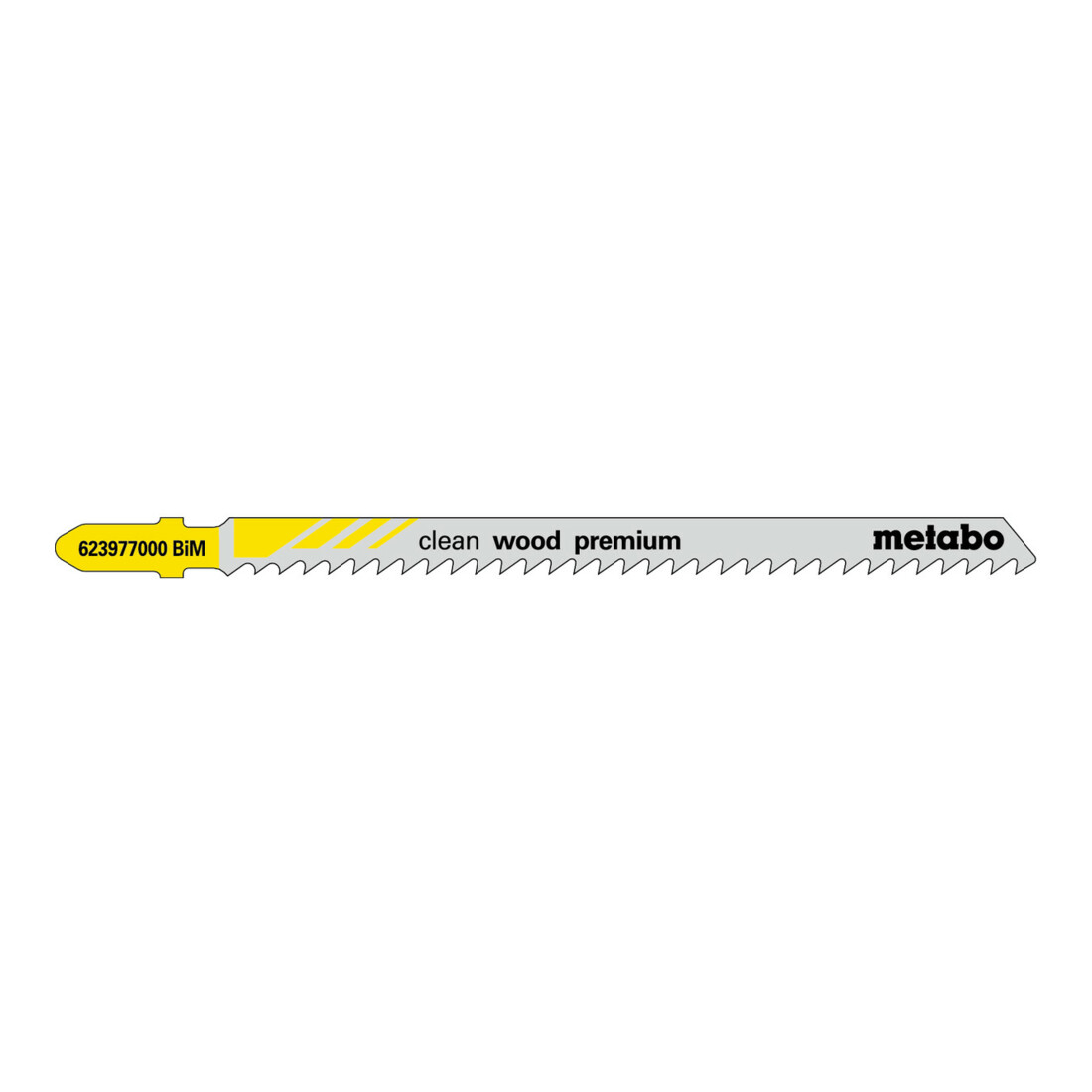 Metabo 5 lames de scies sauteuses, bois, série 'professional', 105/ 3,0 mm, BiM metabo