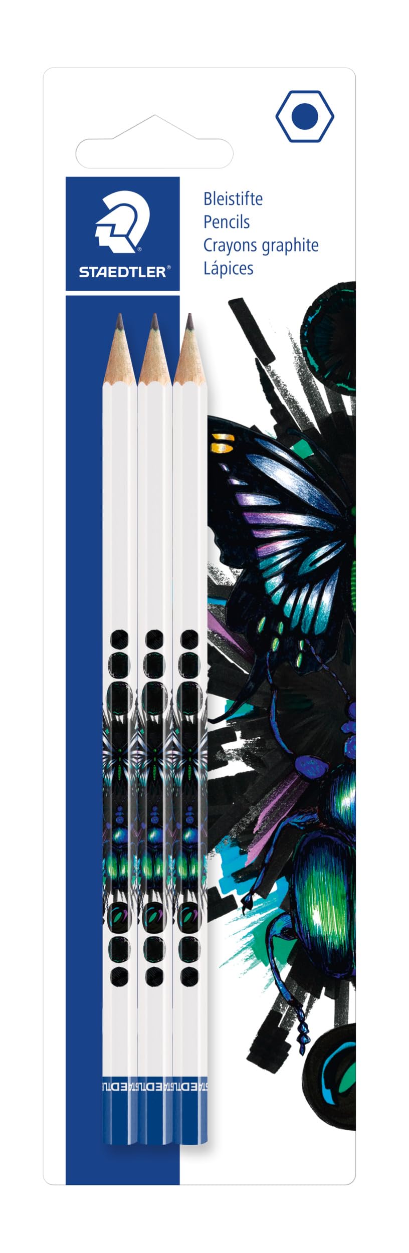 STAEDTLER Bleistift cool & cute HB 3er-Set retail