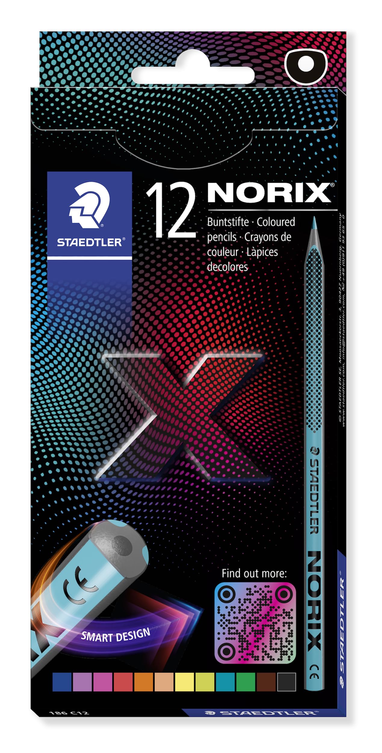 STAEDTLER Buntstifte NORIX 12 St. 100% PEFC