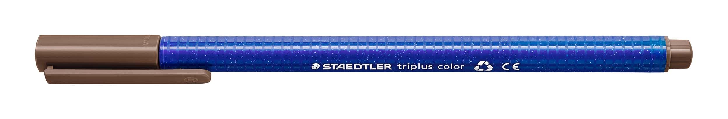 STAEDTLER Fasermaler tripl.col rPP tabakbraun