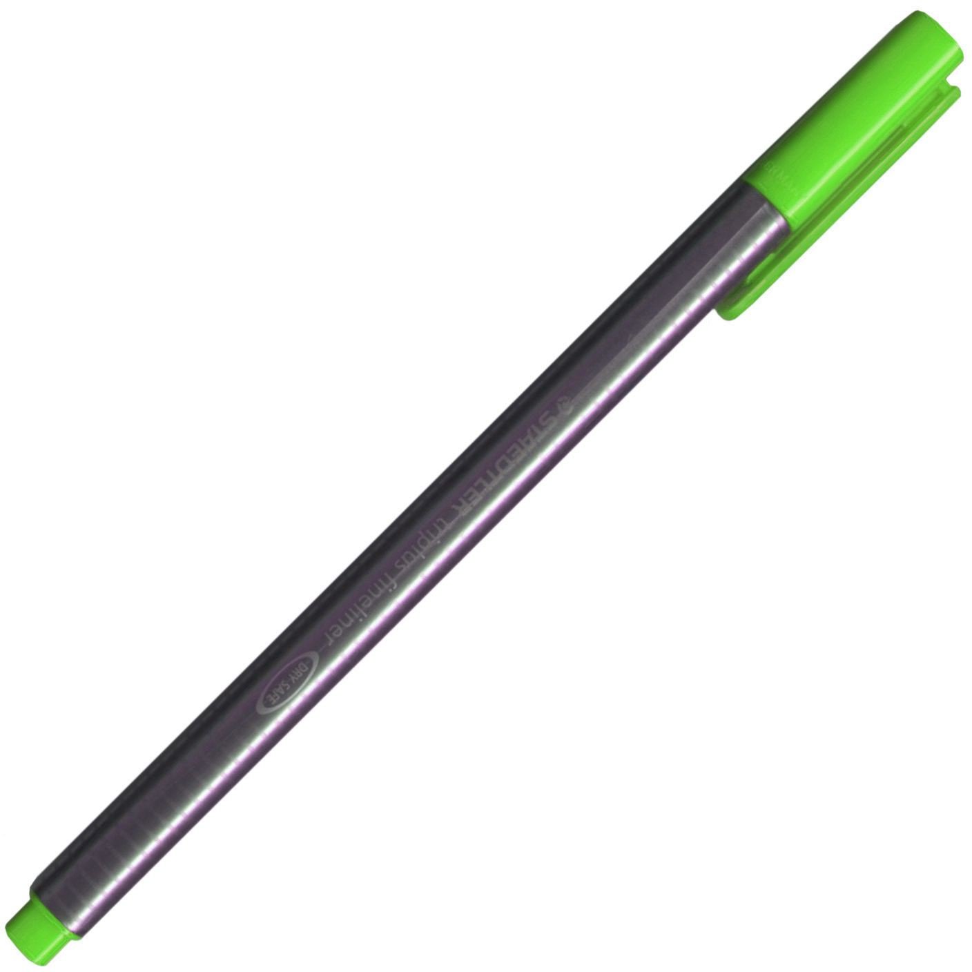 STAEDTLER Fineliner triplus rPP gelbgrün