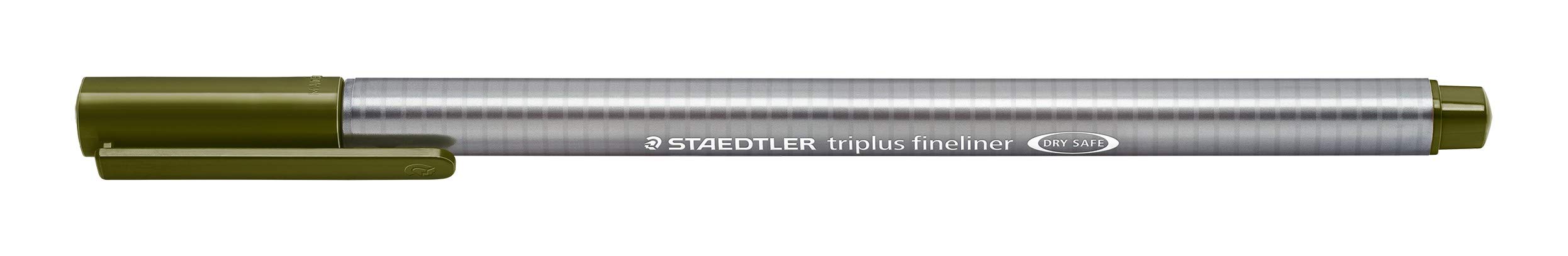 STAEDTLER Fineliner triplus rPP olivgrün