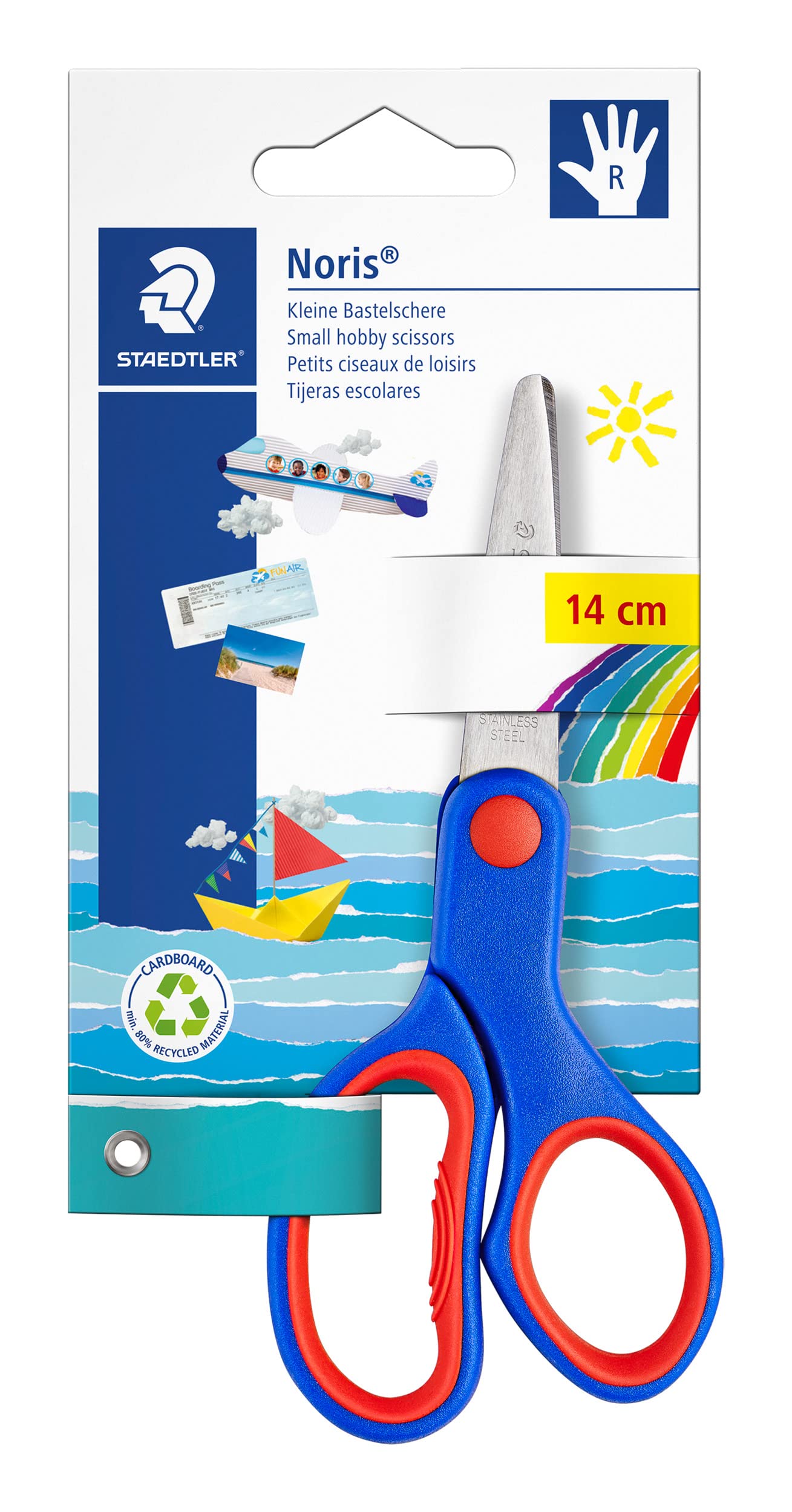STAEDTLER Schere Noris 14cm Kartonkarte