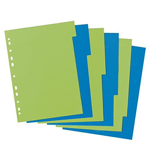 Herlitz Register 6tlg A4 farbl. sortiert GREENline