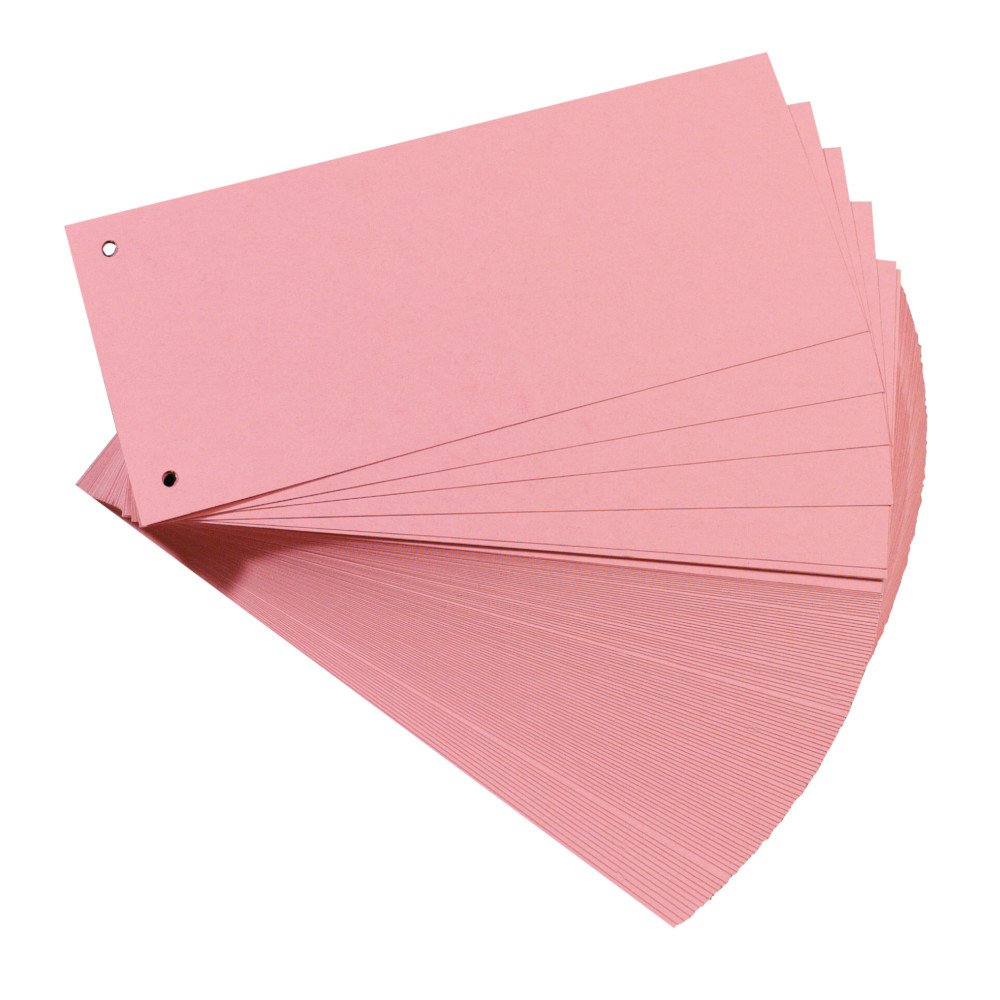 Herlitz Trennstreifen rosa 100er