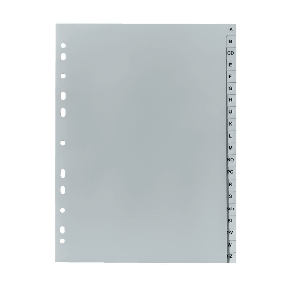 Herlitz Register 20tlg A4 PP A-Z A4