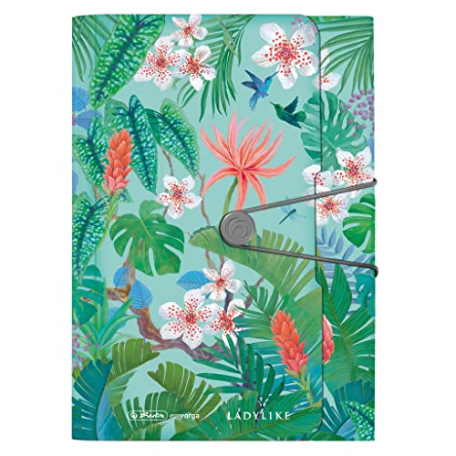 Herlitz Fächermappe PP 12F Ladylike Jungle