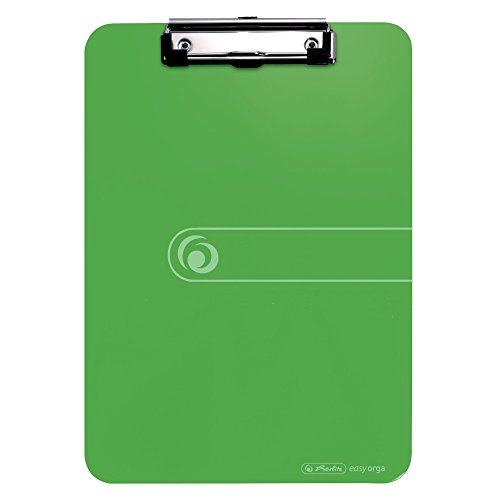 Herlitz Klemmbrett A4 PS Apfel opak 1er Packung