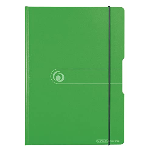 Herlitz Klemmbrettmappe A4 PF grau/apfel m.Stifthalter